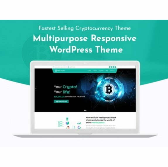 Cryptocurrency – WordPress Theme